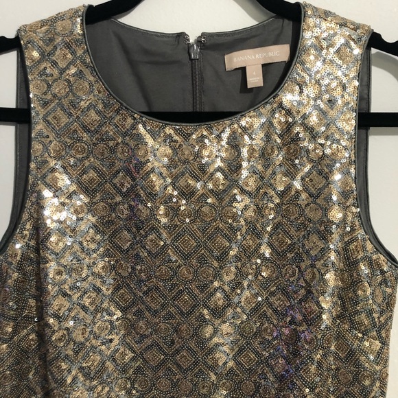 Banana Republic sequin dress - Picture 2 of 7